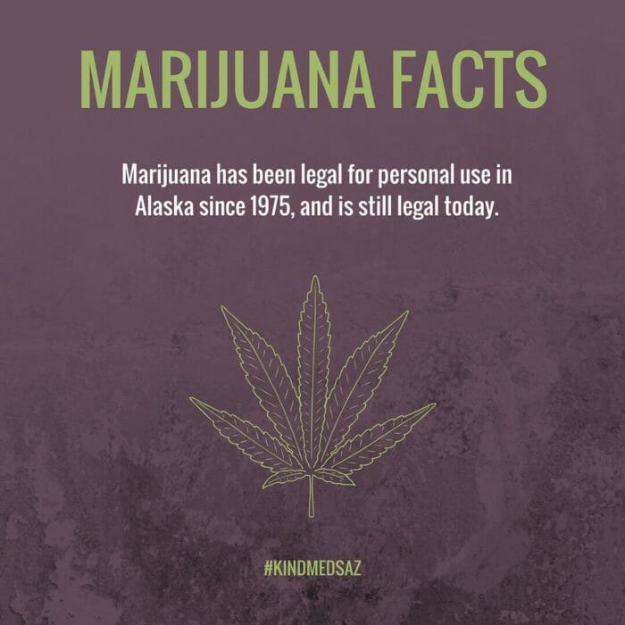 Alaska Personal Marijuana Use Face - Kind Meds AZ