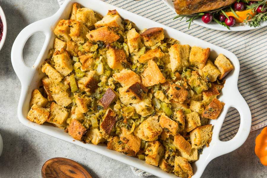Cannabis Infused Turkey Stuffing