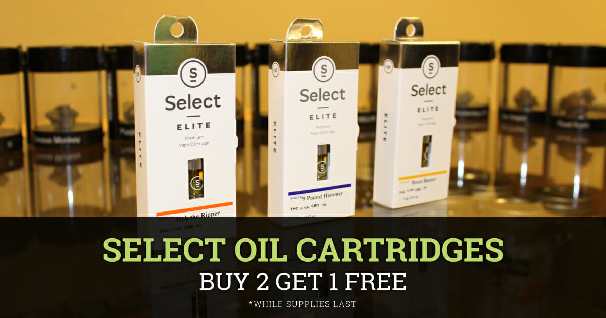 Select Oil Cartridges Buy 2 Get 1 Deal