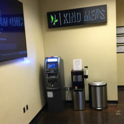 ATM at Kind Meds Dispensary in Mesa