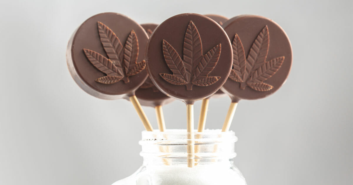 Cannabis-infused chocolates