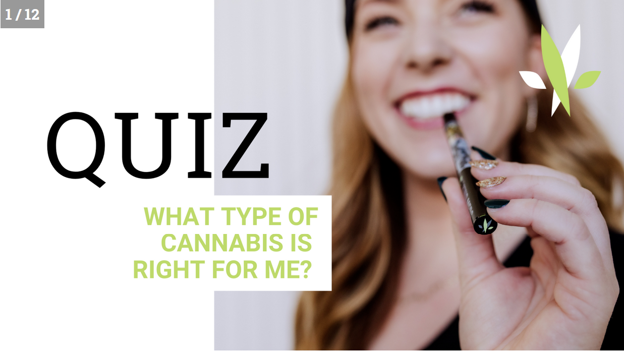 Quiz Which Type of Cannabis Is Best for Me?