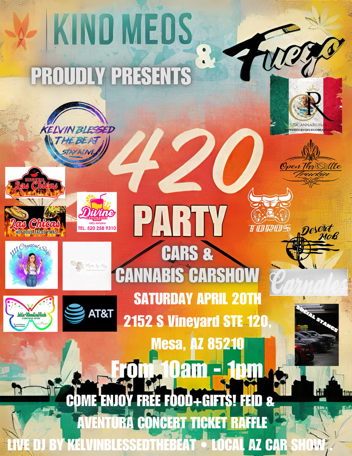 420 Party in Mesa Arizona 420 Cars and Cannabis Event