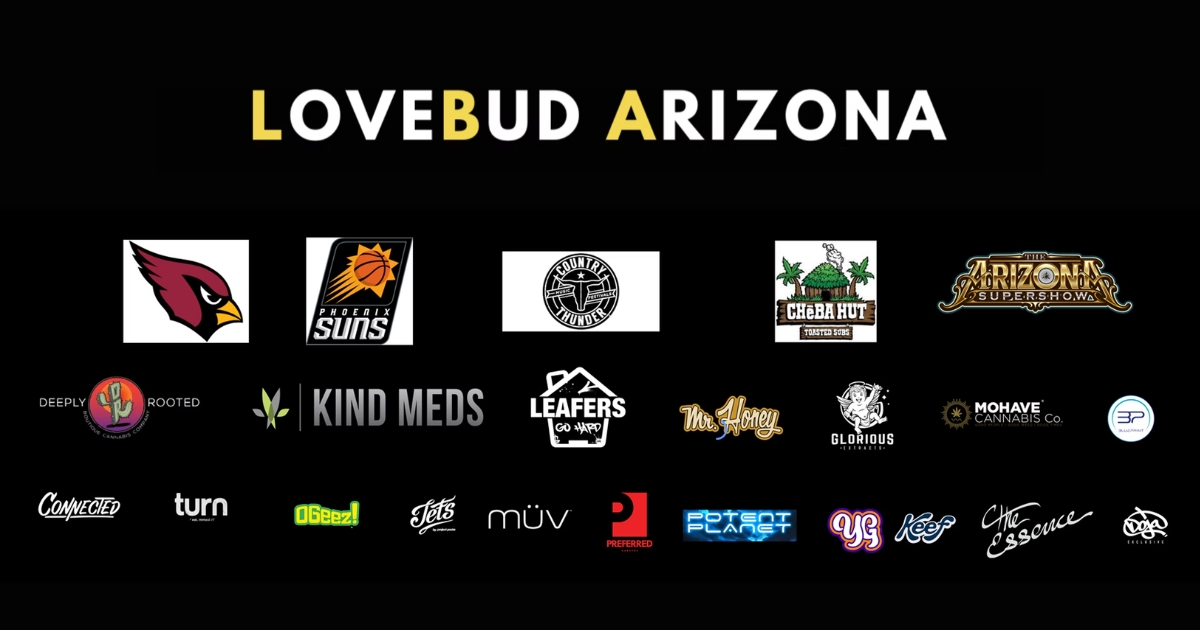 Love Bud Delivery Arizona Brands