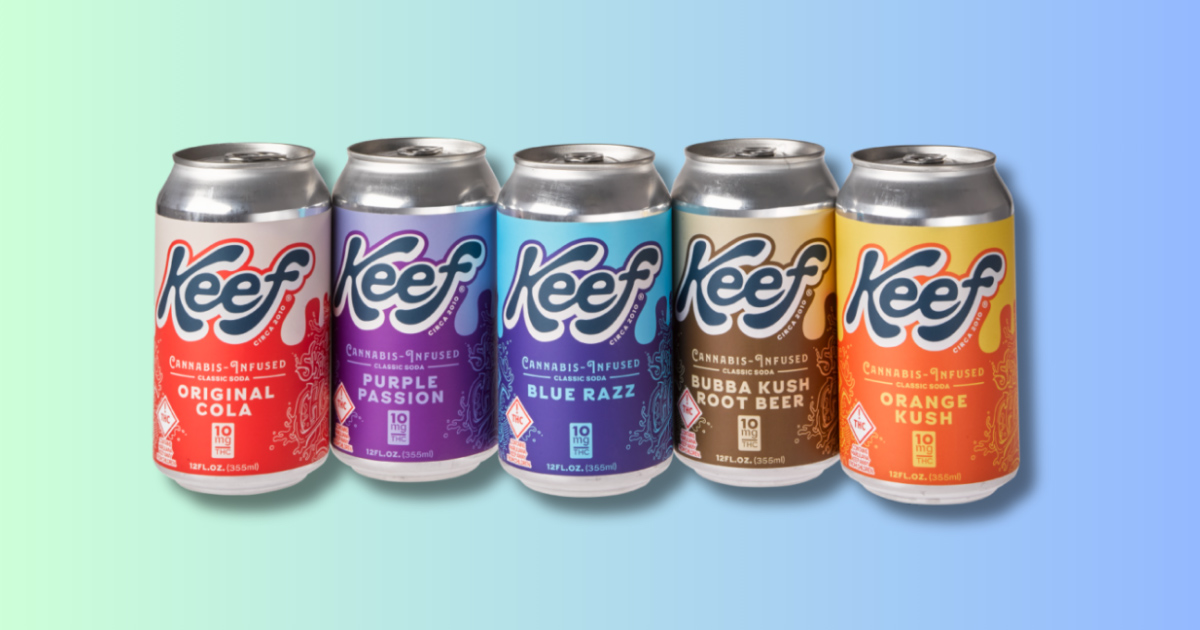 Keef Cola THC-Infused Drinks