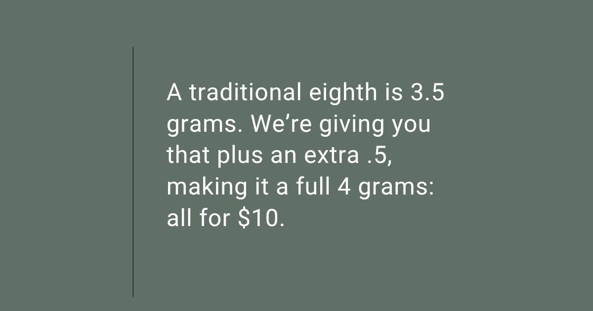 4 grams of cannabis deals in Mesa, Arizona