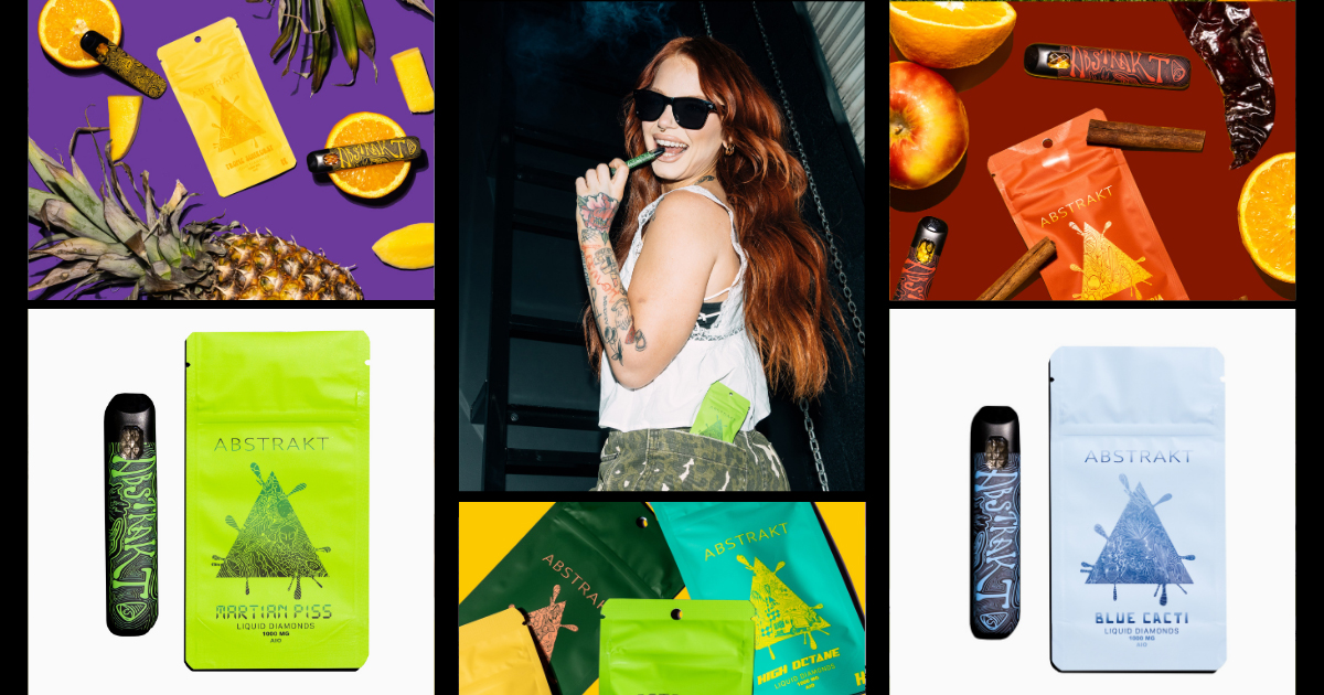  Abstrakt Liquid Diamonds 1g Disposables 