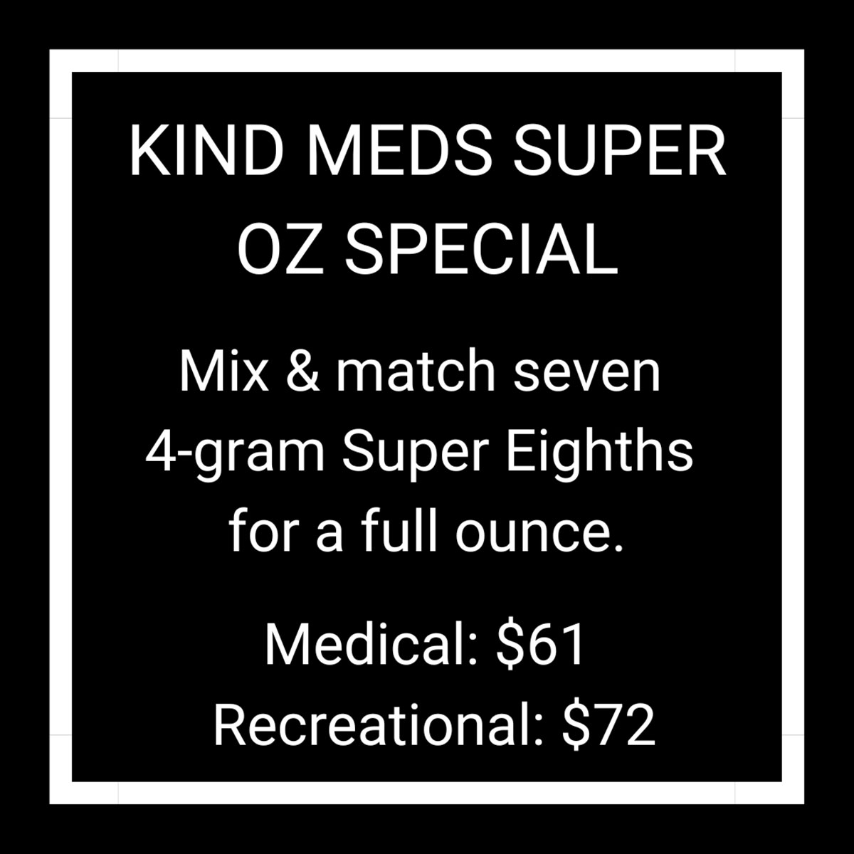 kind meds super oz special
