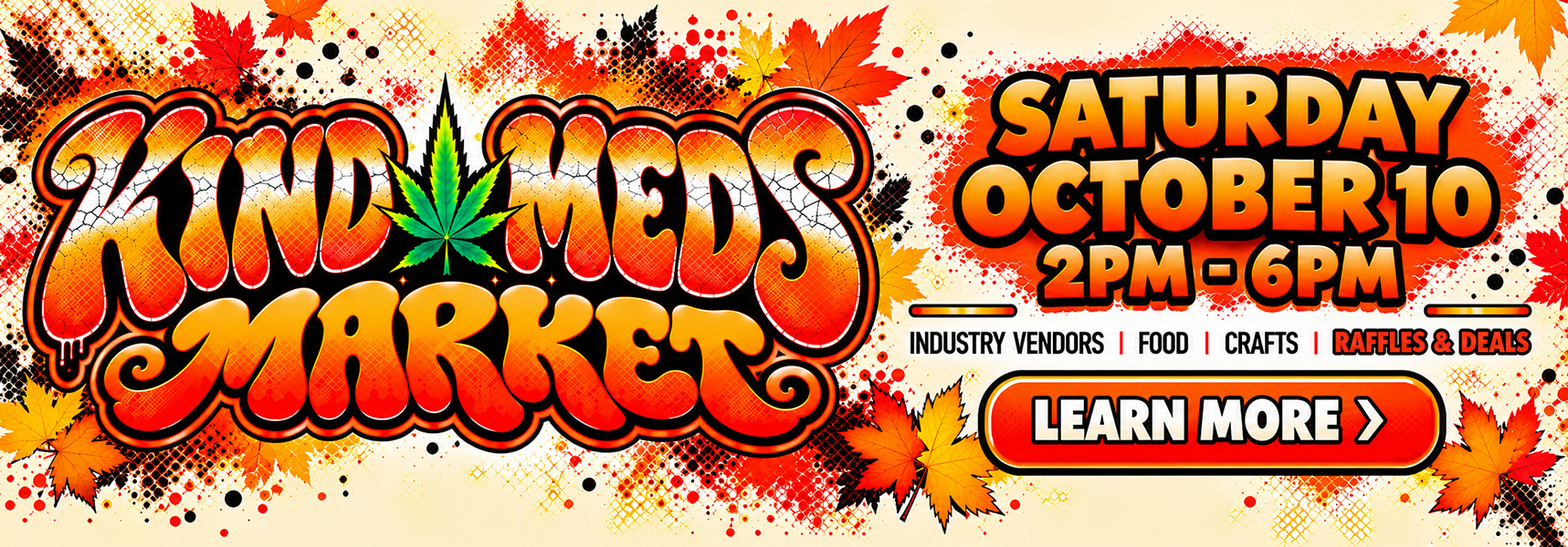 Kind Meds October Market - Saturday October 10, 2PM to 6PM