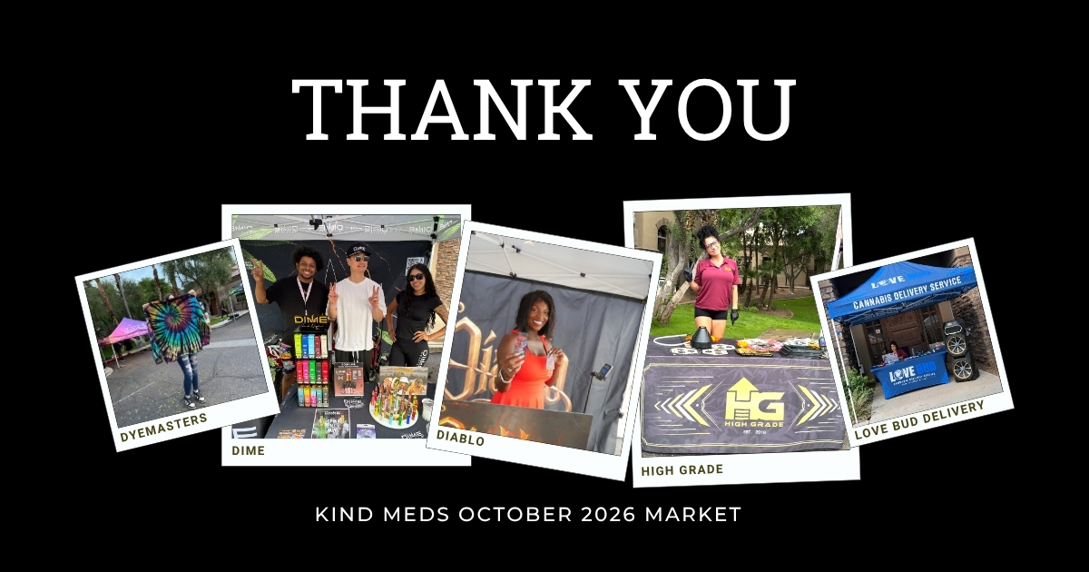 Kind Meds October 2026 Pop-Up Market